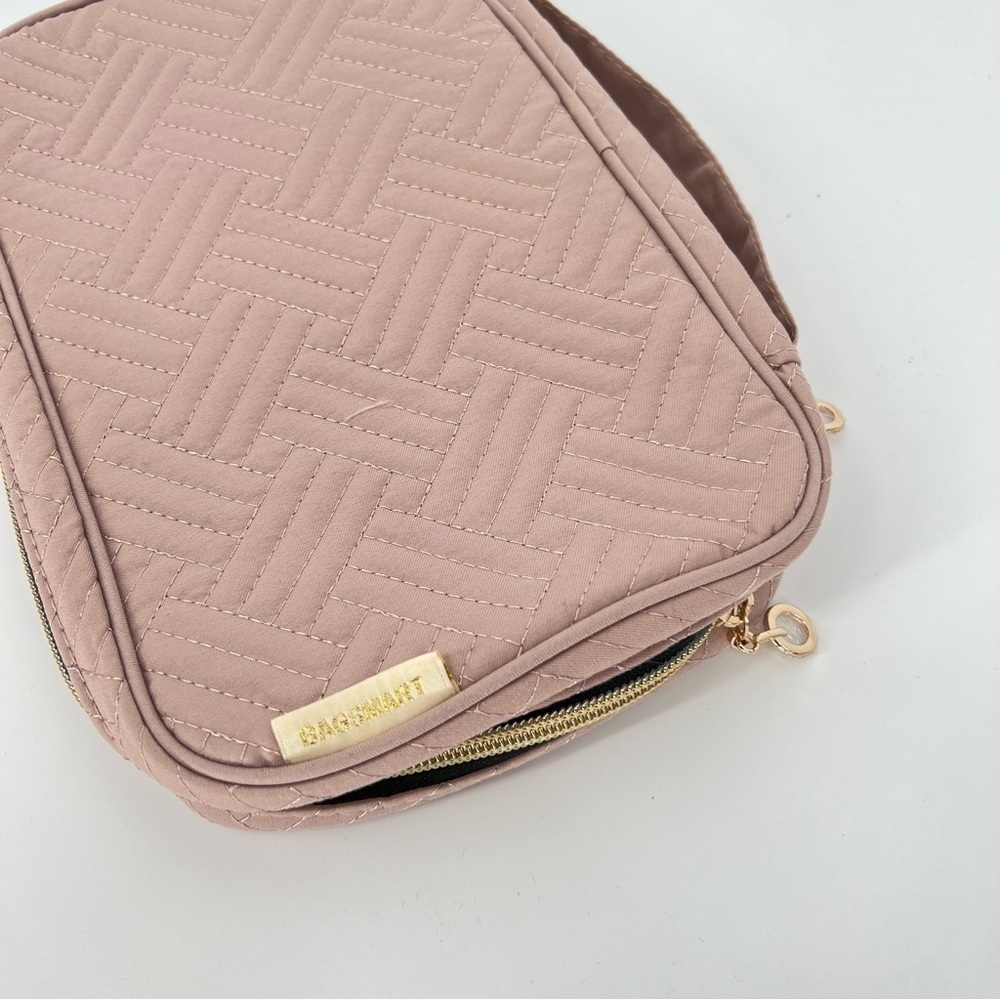 NWT Bagsmart Jewelry Organizer Travel Bag- Mauve/ Pink - Picture 4 of 7